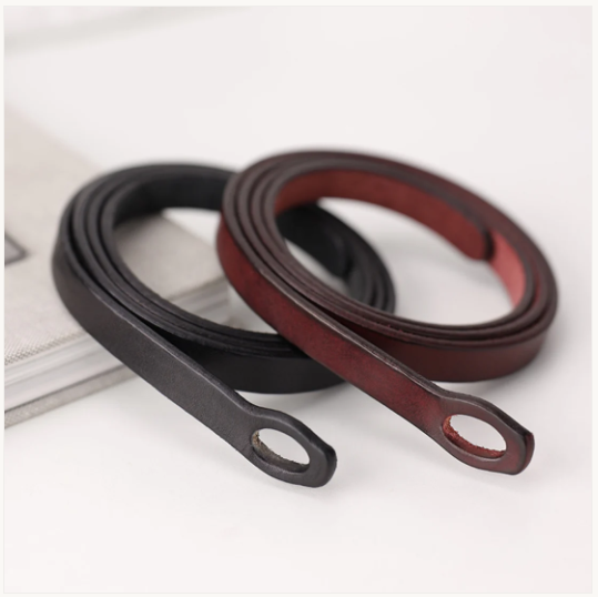 French Vintage Triple-Wrap Knot Belt – Handmade, No-Buckle Adjustable Waist Belt for Women