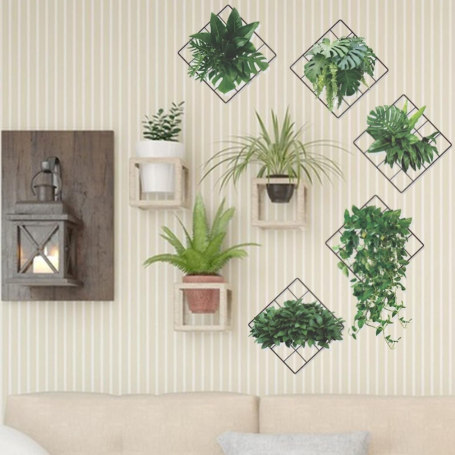 Leaves Design Vinyl Wall Sticker (Set of 5)