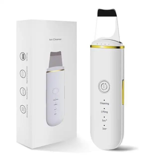 Ultimate Skin Care: Ultrasonic Spatula Lon EMS Electric Face Scraper Pore Cleanser