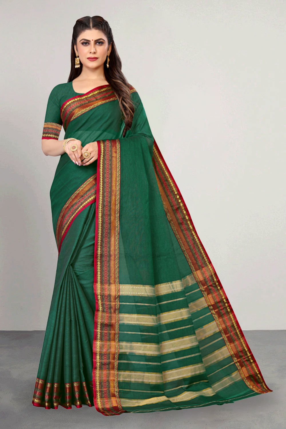 Pure Cotton Saree For Women - Padmavati Collection