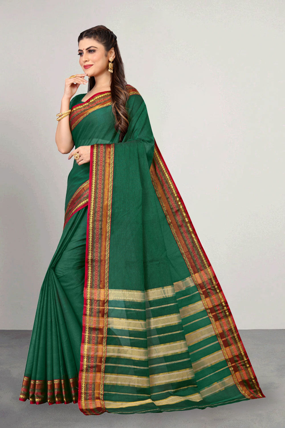 Pure Cotton Saree For Women - Padmavati Collection