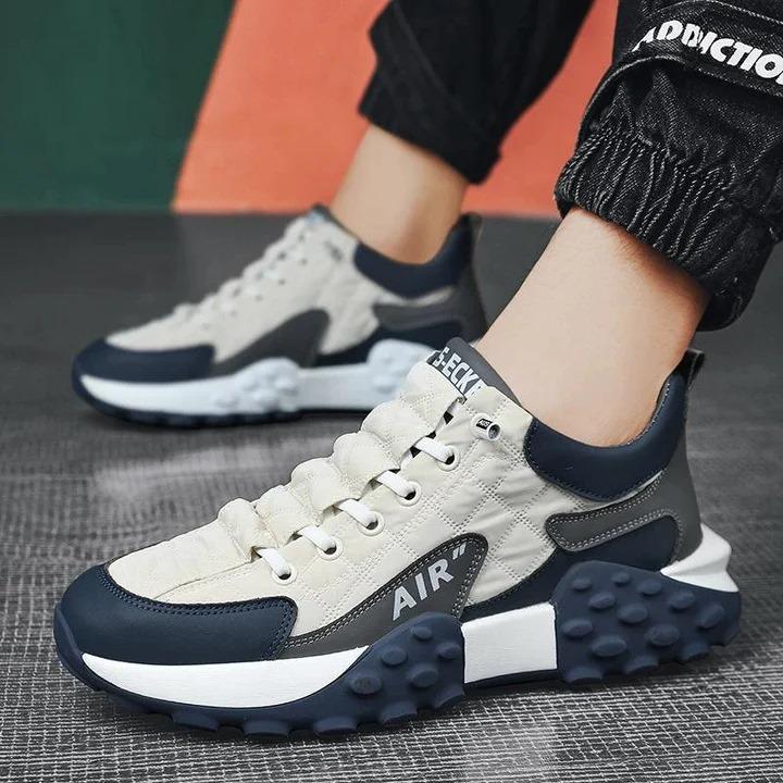 Men's Casual Sneakers with Thick Base Trendy and Durable Shoes for Everyday Wear