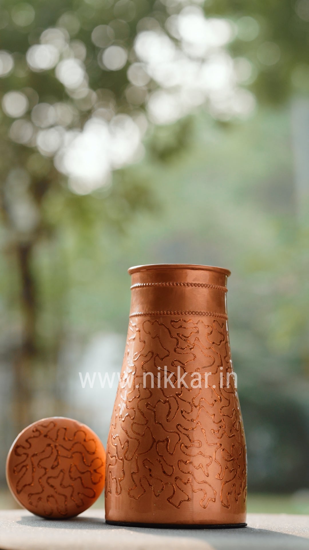 Handcrafted Copper Water Bottle – Ayurvedic Wellness and Sustainability