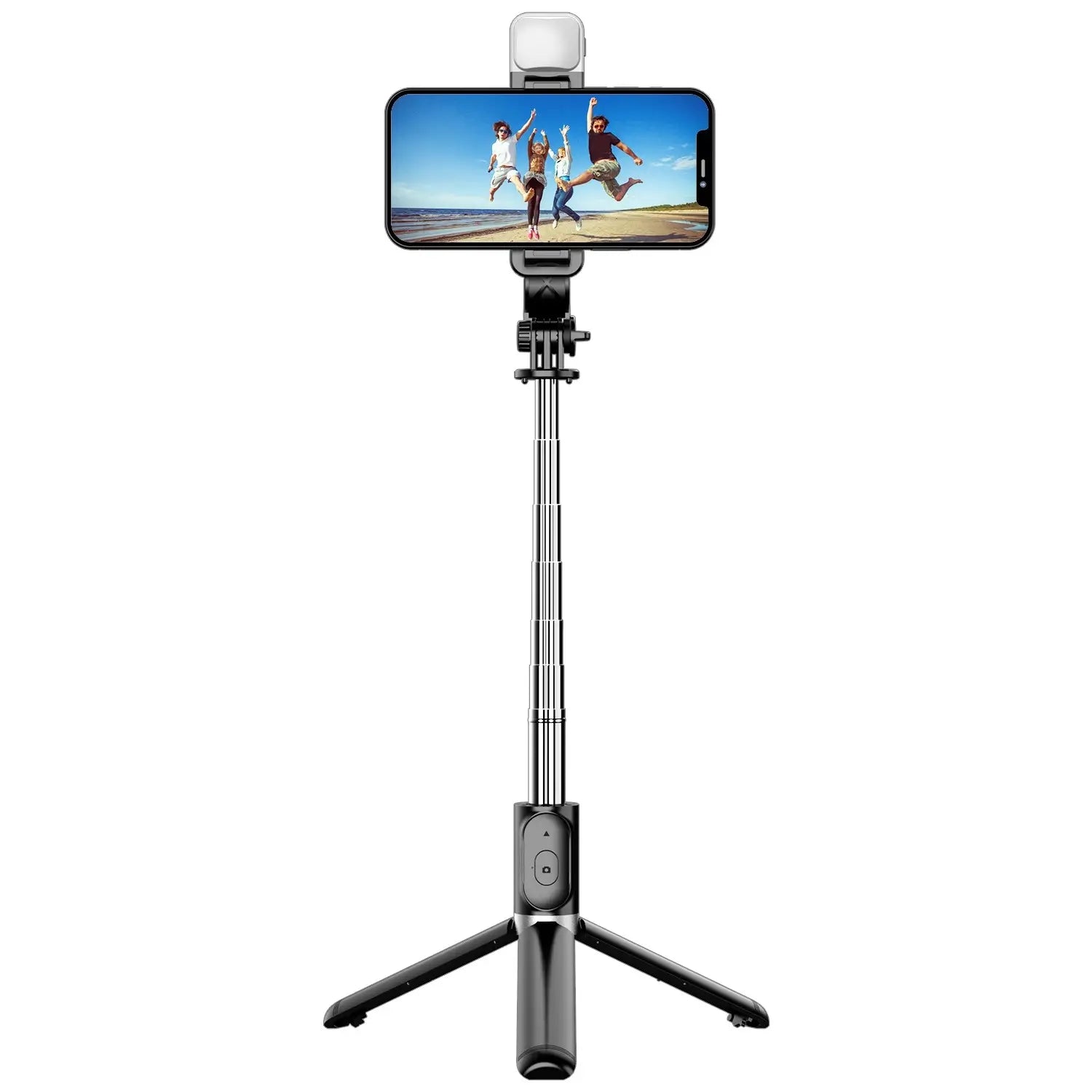 Flexible Portable Tripod with LED Light, Bluetooth, USB Charging: Your Ultimate Selfie Solution!