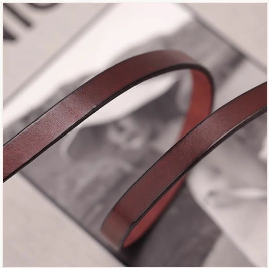 French Vintage Triple-Wrap Knot Belt – Handmade, No-Buckle Adjustable Waist Belt for Women