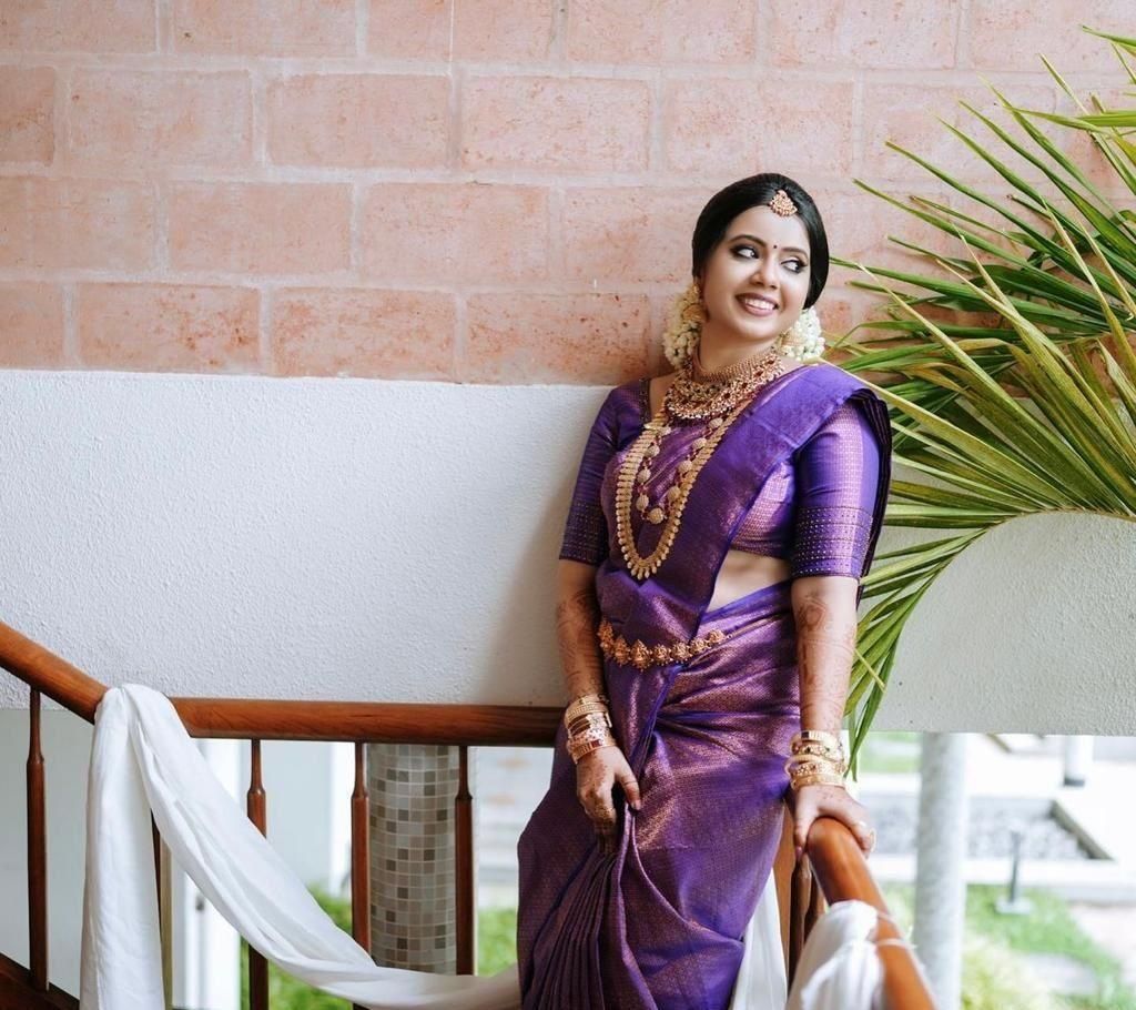 Women's Wedding Special Jacquard Saree