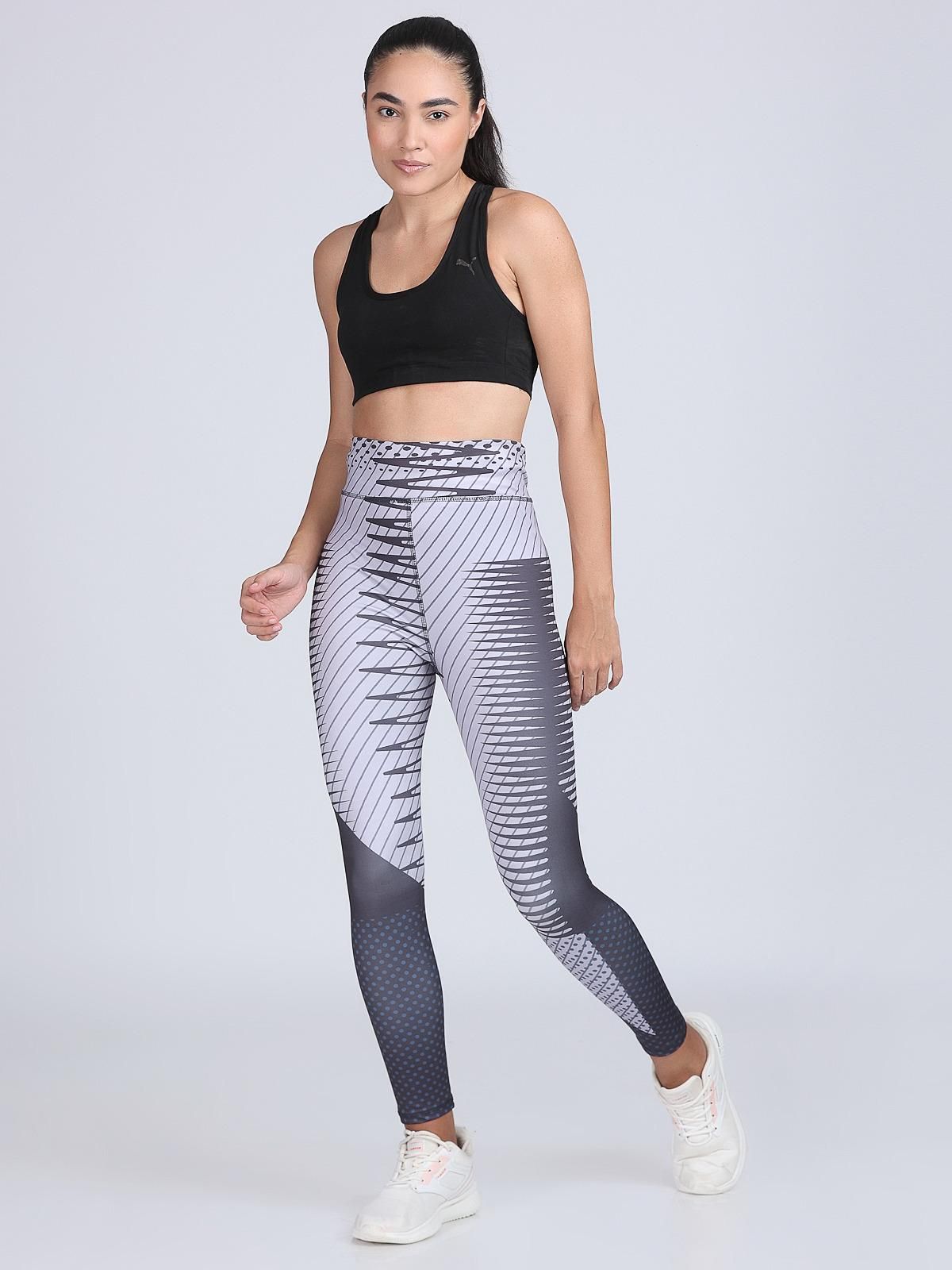 Women's 4-Way Stretch Yoga Pants with Striking Graphic Print – Elevate Your Style and Performance