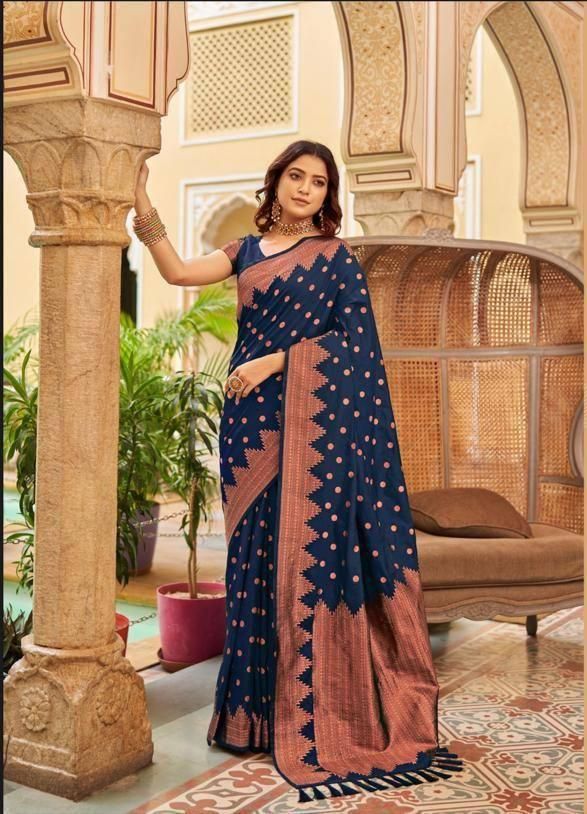 Women's Wedding Special Jacquard Saree